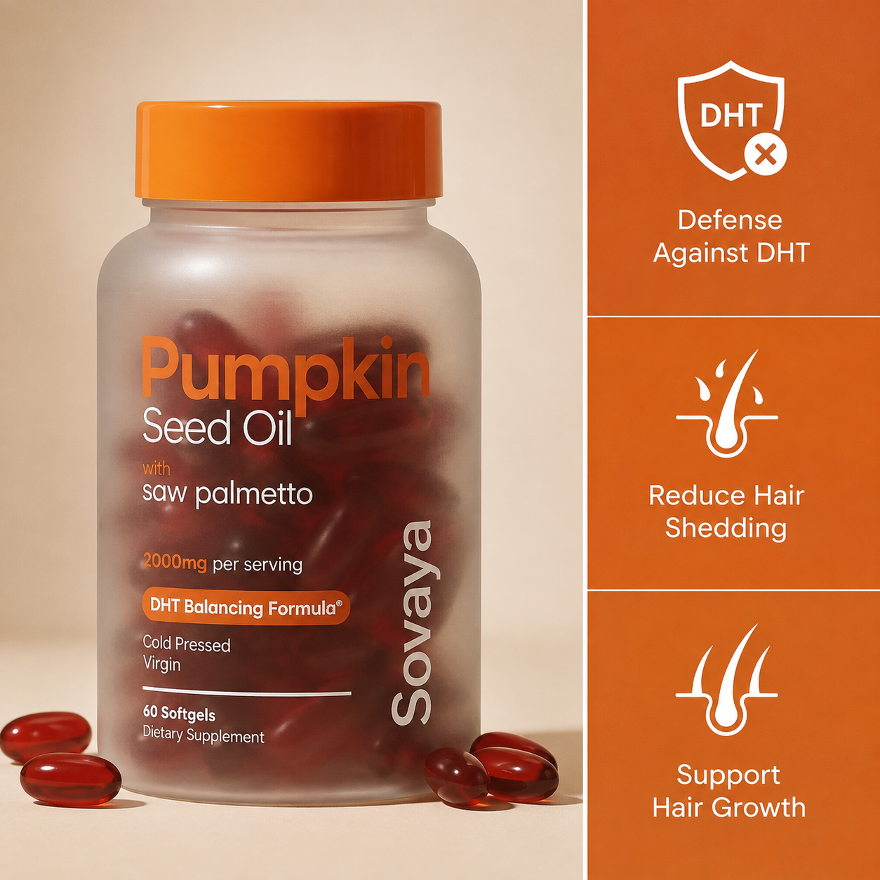 Pumpkin Seed Oil Softgels